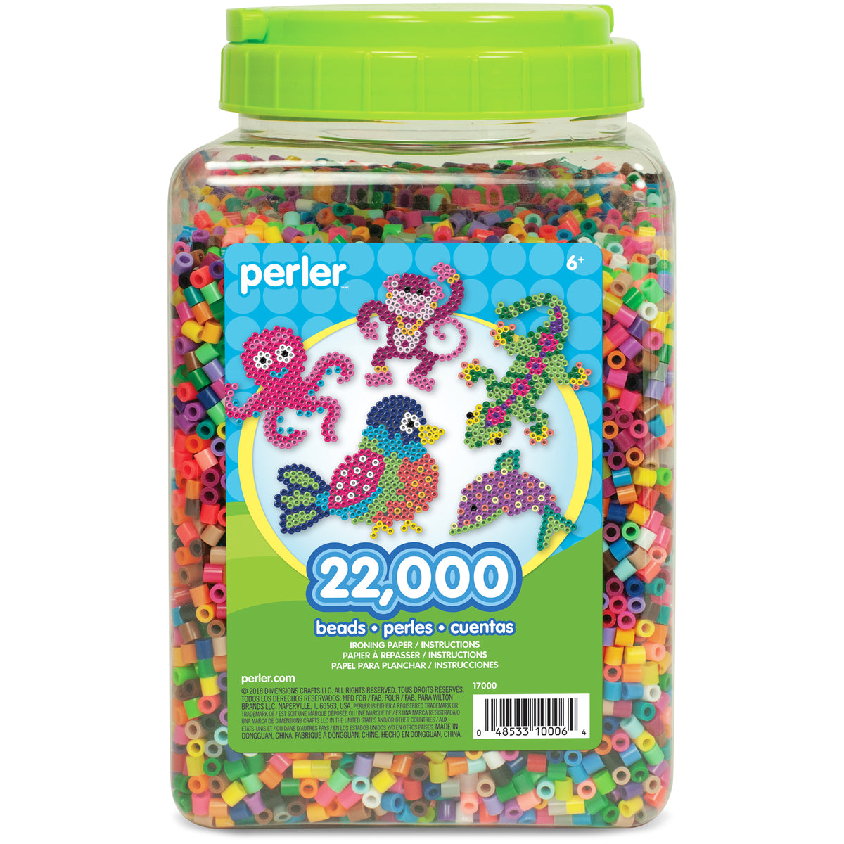 Multi-Mix Fuse Beads Jar, Pack of 22000