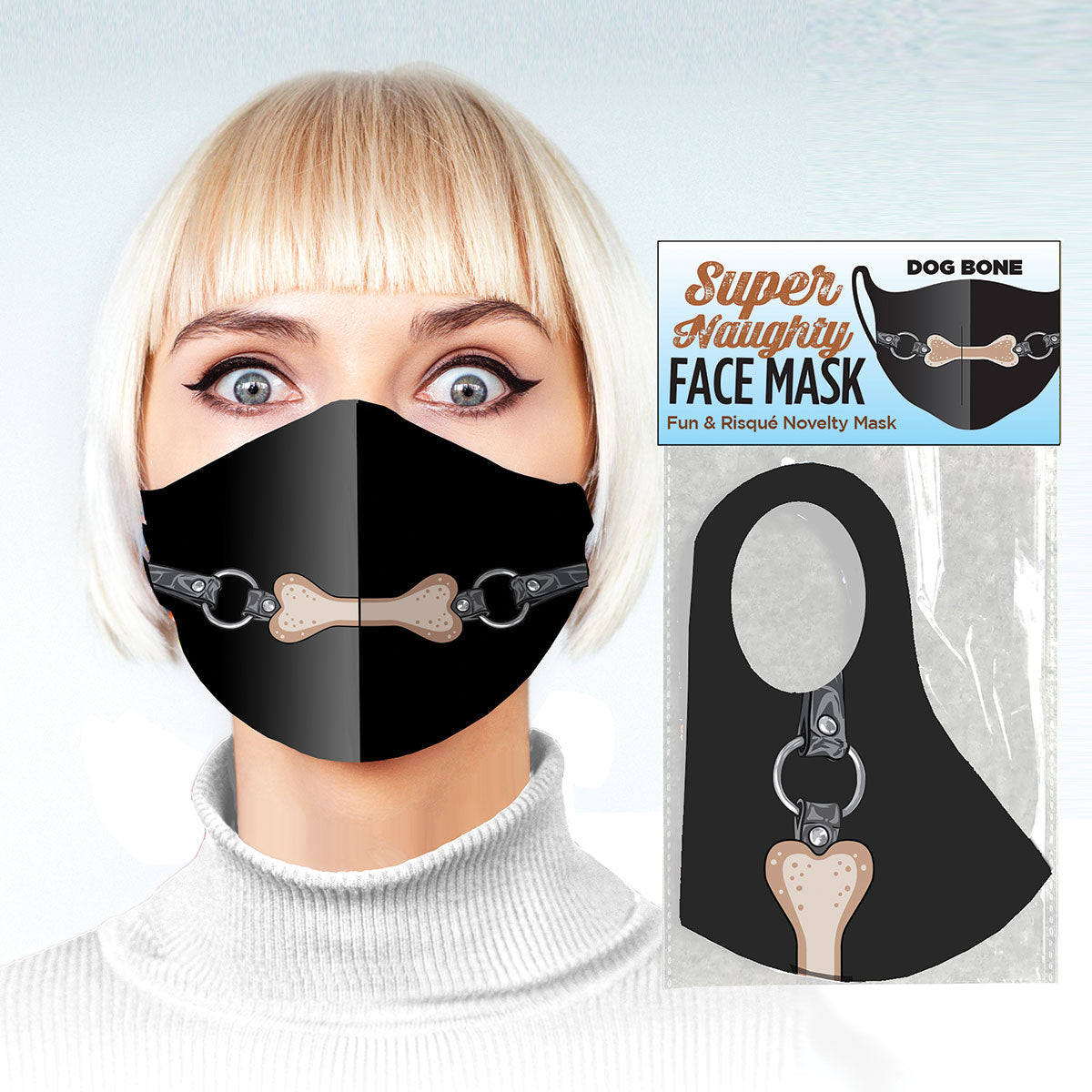 Super Fun Face Mask - Bone