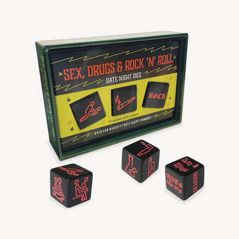 Sex, Drugs &amp; Rock 'n' Roll Date Night Dice