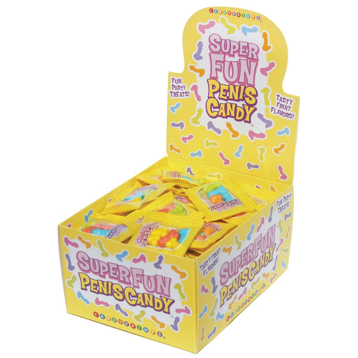 Super Fun Penis Candy 100 pc Display