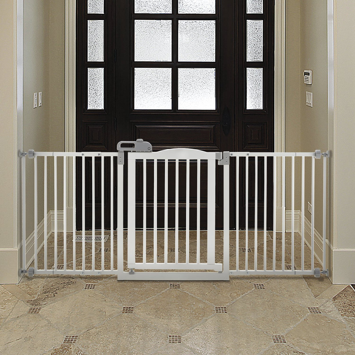 One-touch Gate Ii Wide In White