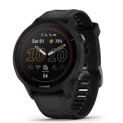 Forerunner(R) 955 Solar GPS Running Smartwatch (Black)