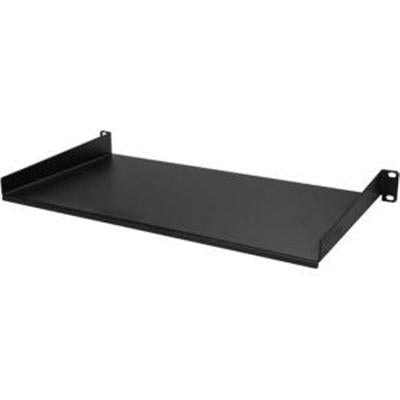 StarTech.com 1U Server Rack Cabinet Shelf - Fixed 10" Deep Cantilever Rackmount Tray for 19" Data/AV/Network Enclosure w/cage nuts, screws