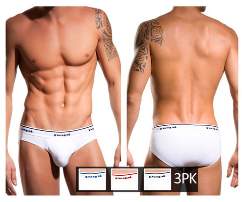 3PK 1X1 Rib Low Rise Brief