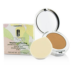 Clinique Beyond Perfecting Powder Foundation + Corrector - # 09 Neutral (mf-n)  --14.5g/0.51oz By Clinique