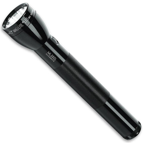 Maglite Ml300l Led 3-cell D Flashlight Black