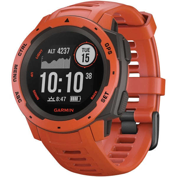 Instinct(TM) GPS Watch (Flame Red)