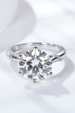 5 Carat  Moissanite Solitaire Ring