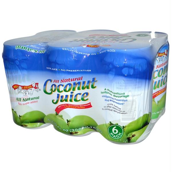 Amy & Brian Coconut Juice (4x6pack )