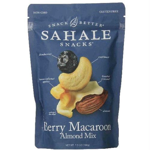 Sahale Snacks Berry Macaroon Almond Mix (4x7 Oz)