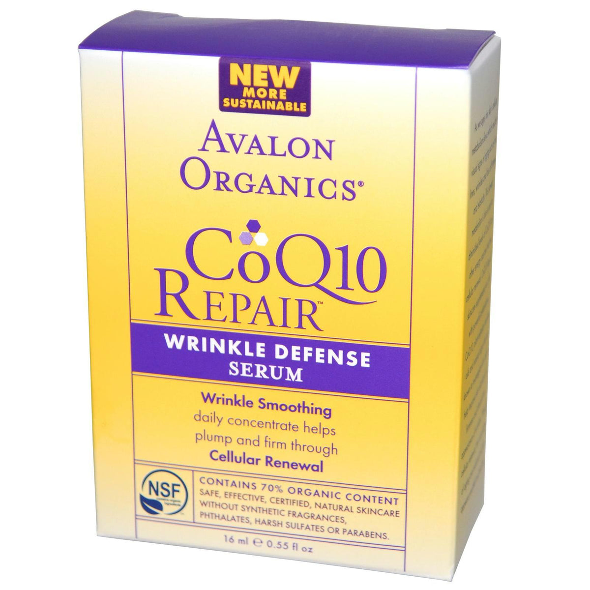 Avalon Organics Coq10 Wrink Serum (1x0.55oz )