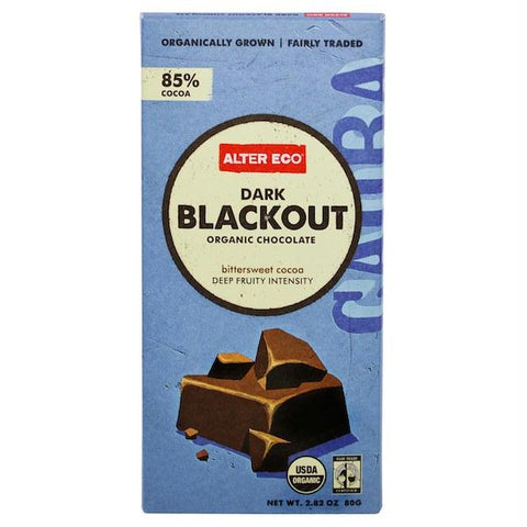 Alter Eco Dark Chocolate Blackout (12x2.82oz )