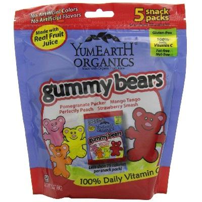 Yummy Earth Gummy Bears (12x5pack )