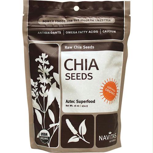 Navitas Naturals Organic Raw Chia Seeds (6x16 Oz)