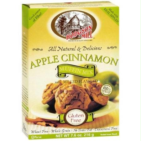 Hodgson Mill Apple Cinnamon Muffin Mix  (6x7.6 Oz)