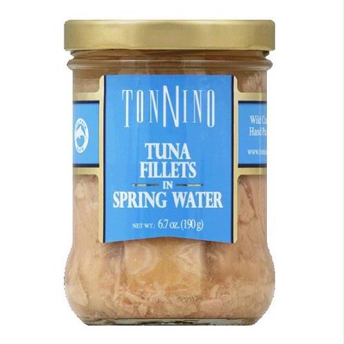 Tonnino Tuna Fillets In Spring Water (6x6.7 Oz)