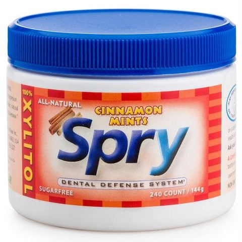 Spry Cinnamon Mints (1x240 Ct)