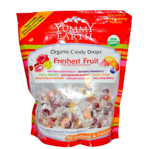 Yummy Earth Freshest Fruit Drops (6x3.3 Oz)