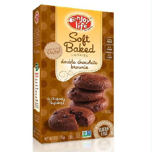 Enjoy Life Double Choc Brownie Cookie Gluten Free (6x6 Oz)