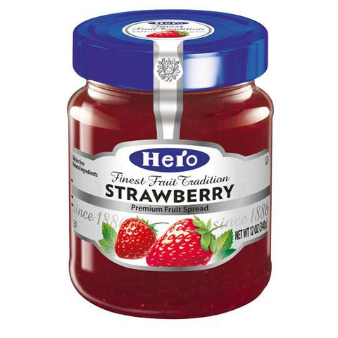 Hero Premium Fruit Spread Strawberry (8x12 Oz)