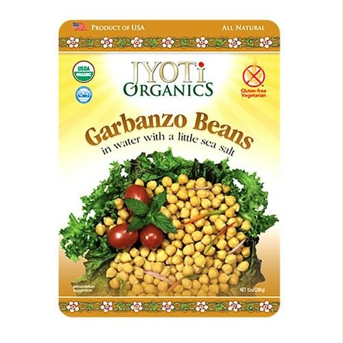 Jyoti Organics Garbanzo Beans (6x10oz )