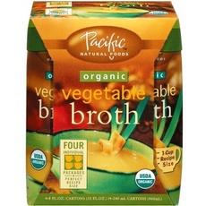 Pacific Natural Foods Organic Vegetable Broth (6x4 Pack)