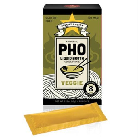 Savory Choice Pho Vegetable Broth Concentrate (12x2.12 Oz)