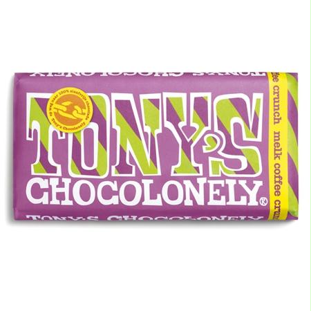 Tony's Chocolonely Dark Chocolate Coffee Crunch (15x6 Oz)