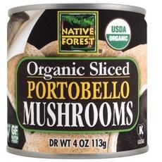 Native Forest Organic Sliced Portobello Mushrooms (12x7oz)