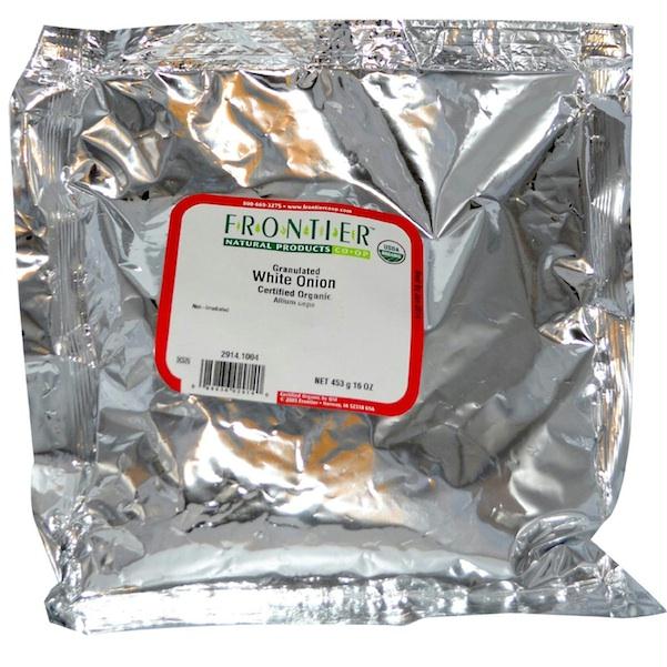 Frontier Whi Onion Granuls (1x1lb )