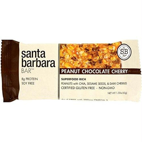 Santa Barbara Bar Peanut Chocolate Cherry (12x1.58 Oz)