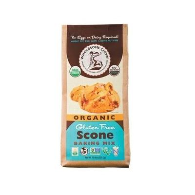 Wholesome Chow Organic Gluten Free & Vegan Scone Baking Mix (6x10.6 Oz)