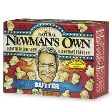 Newman's Own Microwave Butter Popcorn (12x3pk )