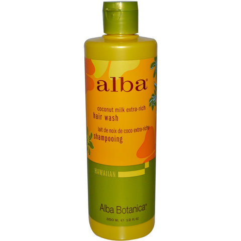 Alba Botanica Extra Rich Coconut Shampoo (1x12oz)