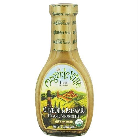 Organicville Olive Oil & Balsamic Vinaigrette (6x8 Oz)