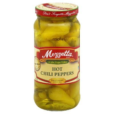 Mezzetta Hot Chili Pepprs (6x16oz )