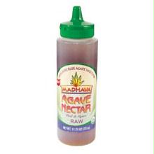 Madhava Pure Agave Nectar, Raw (6x11.75oz)