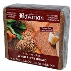 Bavarian Organic Whole Rye Bread (6x17.6oz)