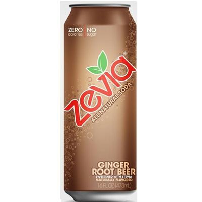 Zevia Nat Ginger Root Beer (12x16oz )