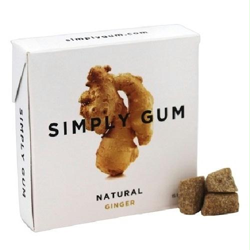 Simply Gum All Natural Gum Ginger (12x15 Ct)