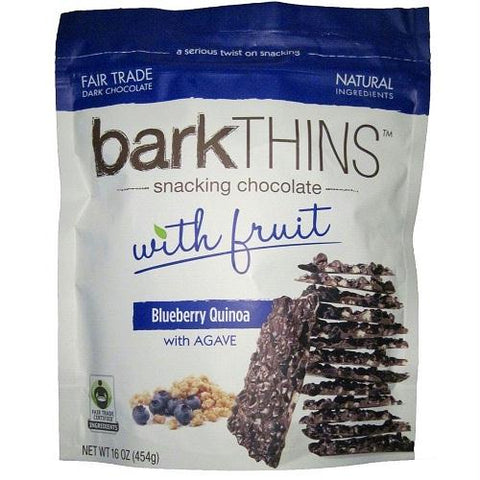 Bark Thins Dark Chocolate, Blueberry Quinoa (12x4.7 Oz)