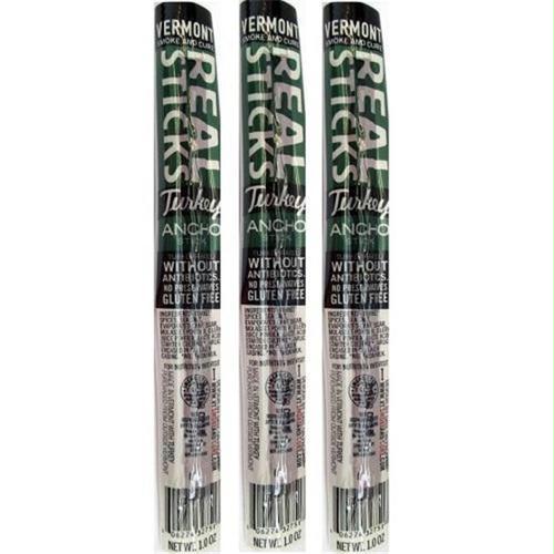 Vermont Smoke & Cure Turkey Ancho Real Sticks (24x1 Oz)