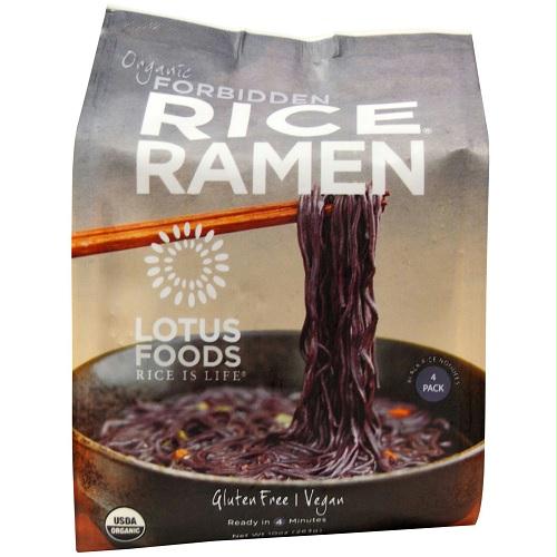 Lotus Foods Organic Rice Ramen Noodles Forbidden Rice (6x10 Oz)