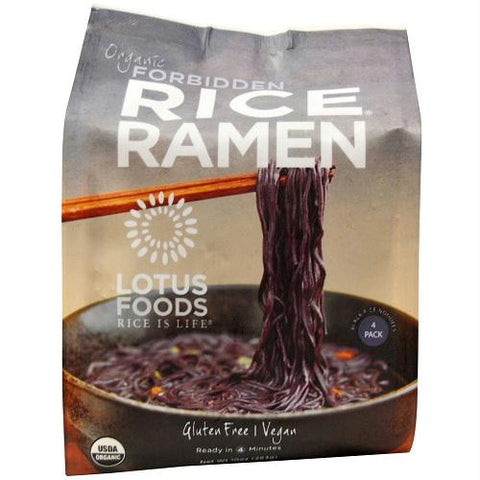 Lotus Foods Organic Rice Ramen Noodles Forbidden Rice (6x10 Oz)