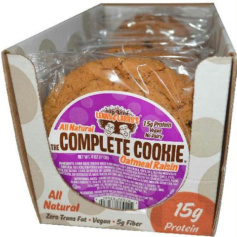 Lenny & Larry's Oatmeal Raisin Cookies (12x4 Oz)