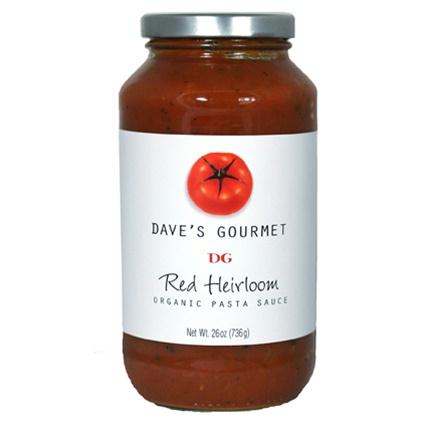 Dave's Gourmet Pasta Sauce Red Heirloom (6x25.5 Oz)