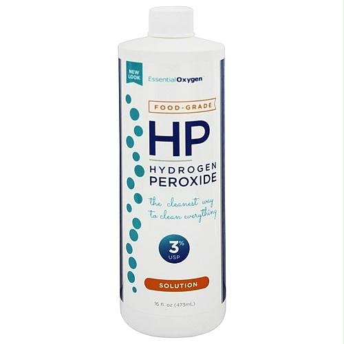 Essential Oxygen Hydrogen Peroxide 3% Food Grade (1x32 Oz)