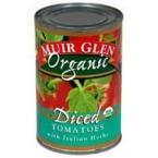 Muir Glen Diced Italian Tomato (12x14.5 Oz)