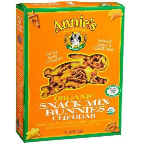 Annie's Homegrown Bunnies Cheddar Snack Mix (12x9 Oz)