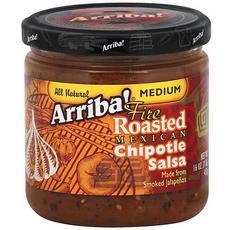 Arriba! Medium Fire Roasted Mexican Chipotle Salsa (6x16oz)